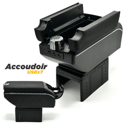 Accoudoire multifonction avec USB